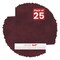 Dark Red Suede 6x9 Uncut Mat Board - Blank Sheets, No Opening